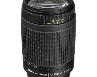 Nikkor AF 70-300mm f/4-5.6 G Telephoto Zoom Lens 4 Digital Film SLr DSLR Cameras Nikon AF Works Great MiNTY!