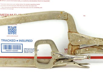 Vise-Grip Pair 18 SP and 6R Locking C-Clamps Both Work Well