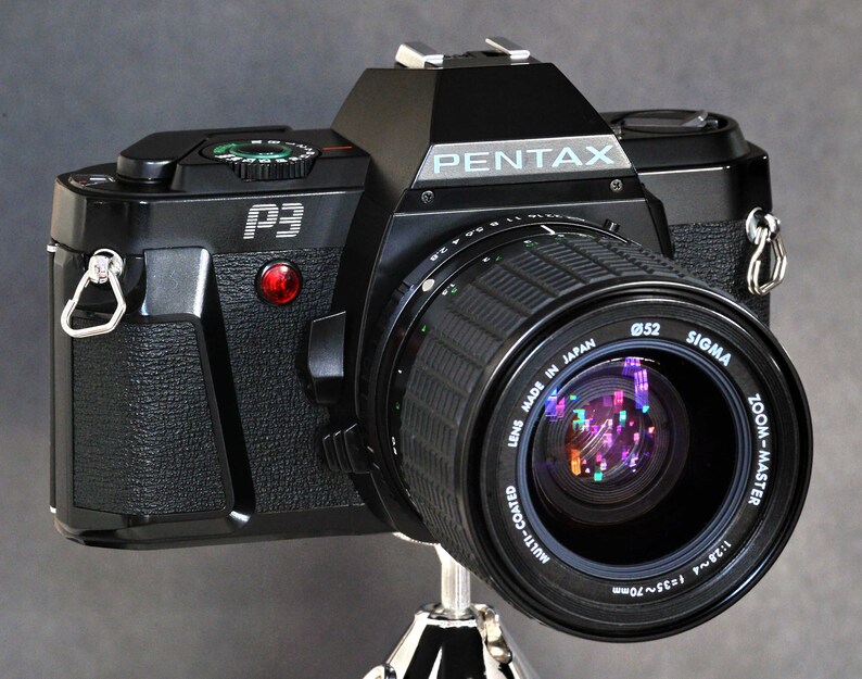 STuDENTS Pentax P3 35mm SLR Camera w SMC PentaxA Mount Sigma Etsy