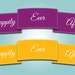 Happily Ever After Printable Banners Wedding Shower Fairytale ...