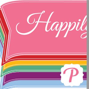 Happily Ever After Printable Banners Wedding Shower Fairytale ...