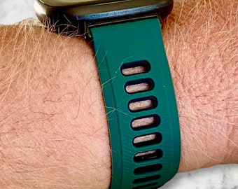 Silicone 20MM Watchband Compatible with Fitbit Versa Watch / Sport Team Colors
