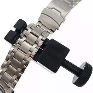 Stainless-Ceramic - Resin Watchband Resizing Tool - Link Adjustment Tool for Watchband Resizing - Installation Guide - Men - Women Watchband