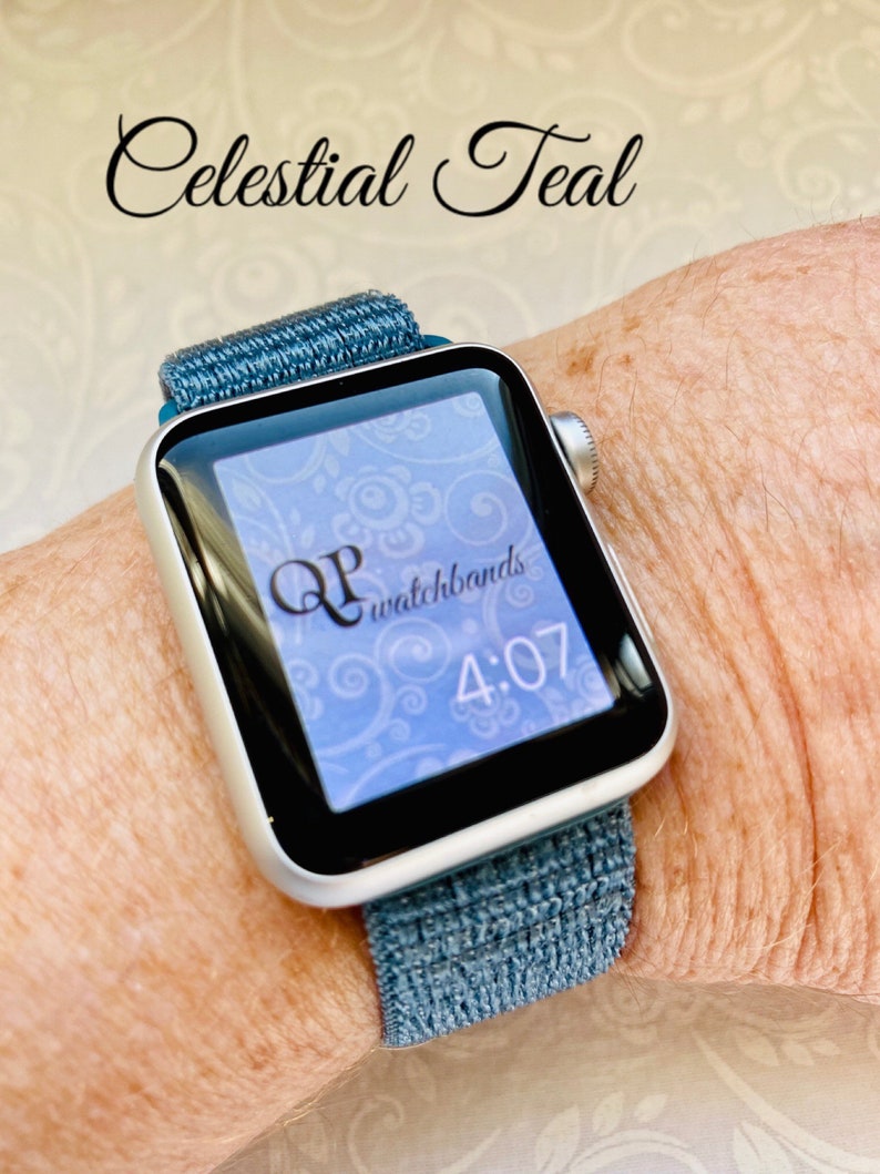 apple watch band celestial teal