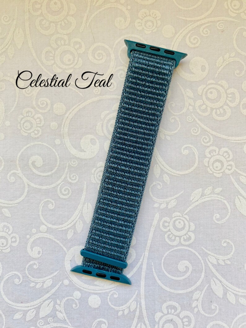 apple watch band celestial teal