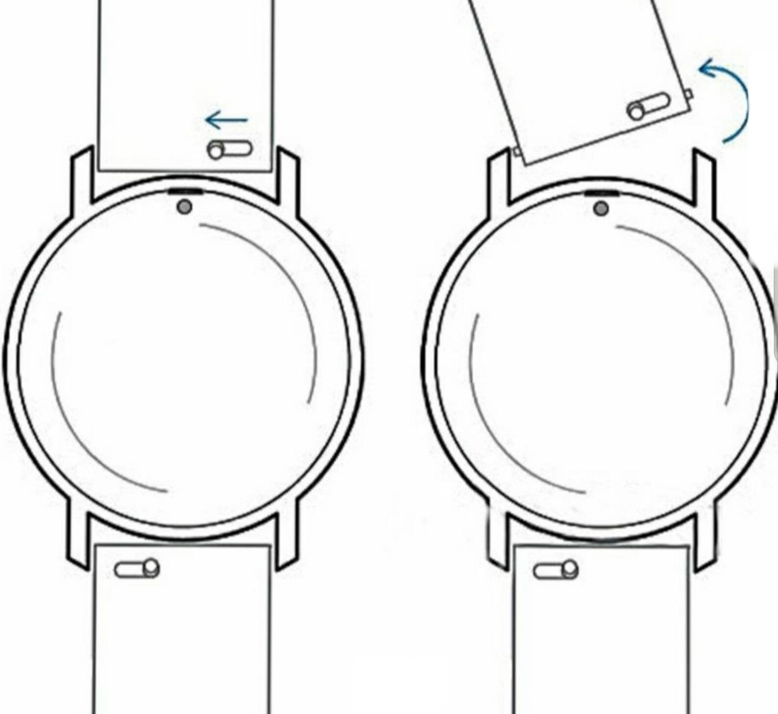 Quick Release Spring Bar Watch Pin4 Pack Stainless Steel Etsy