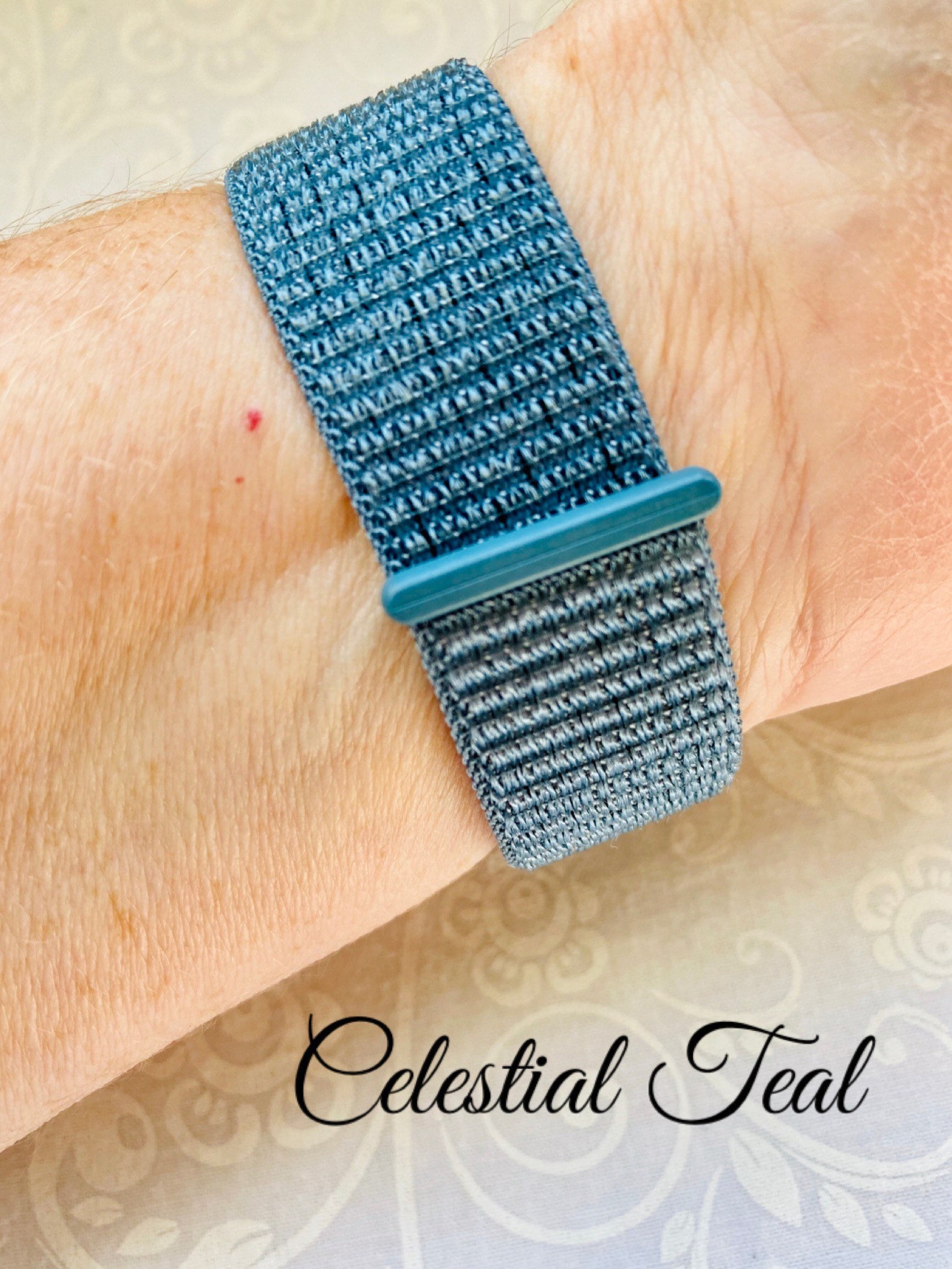 apple watch band celestial teal