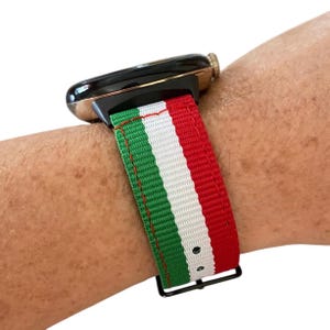 Google Pixel Nylon Stripe 20MM Watch Band : Breathable Fitness Band
