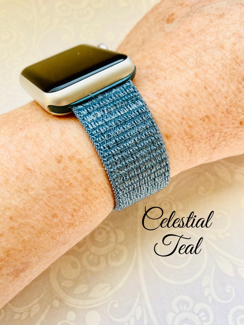 apple watch band celestial teal