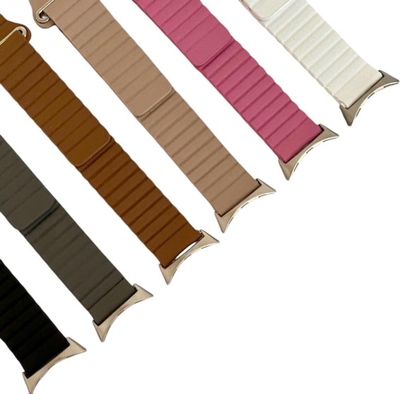 Leather Magnetic Loop Watchband for Google Pixel Watch - 20mm