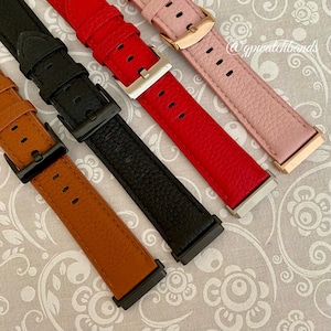 Fitbit Versa 3 Sense 1 Leather Watch Band: 22MM