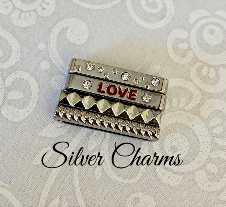 Apple Watch Band Accessoriessilver Decorative Charms for Etsy