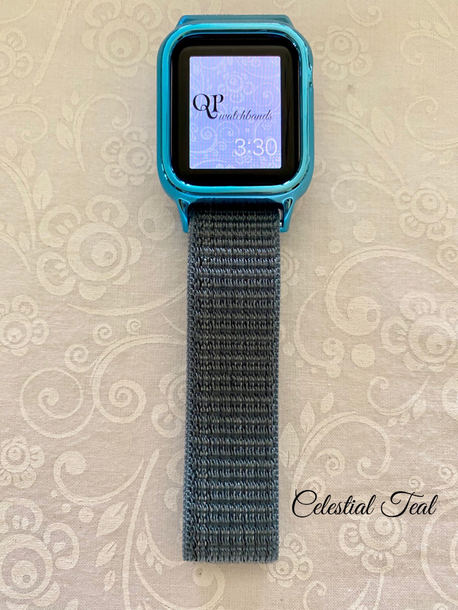 apple watch band celestial teal