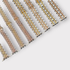 Apple Watch Band Stainless Steel Adapters / Silver-Gold-Black-Rose Gold Options image 9