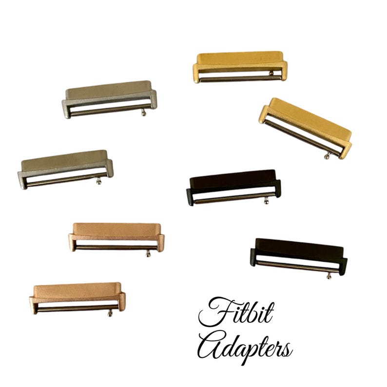 Fitbit Versa/Sense Watch Band Adapters: Stainless Steel / 20/22mm