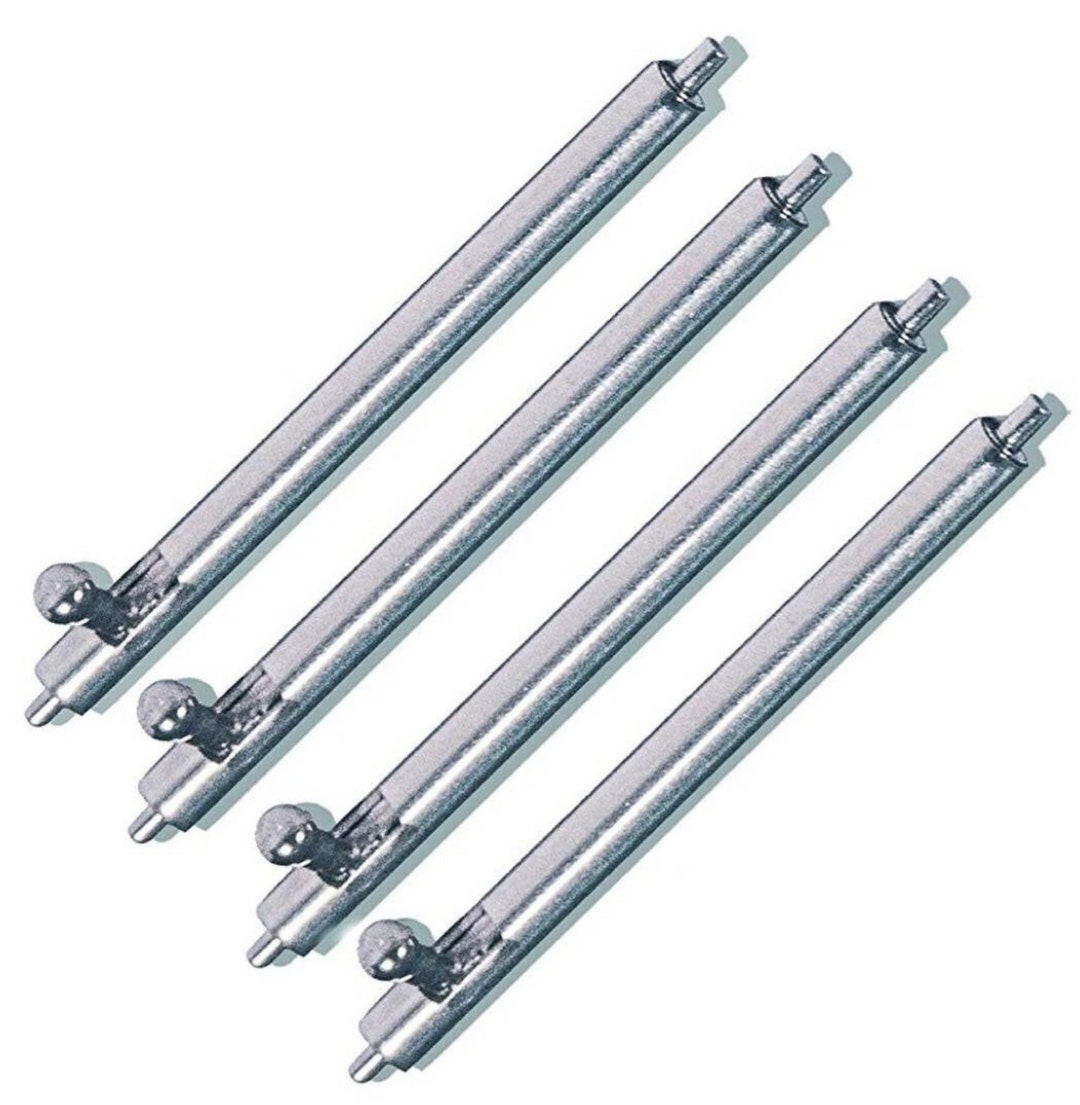 Quick Pinspring Bar Watch Pin 4 or 10 Pack Stainless Steel Watch Band