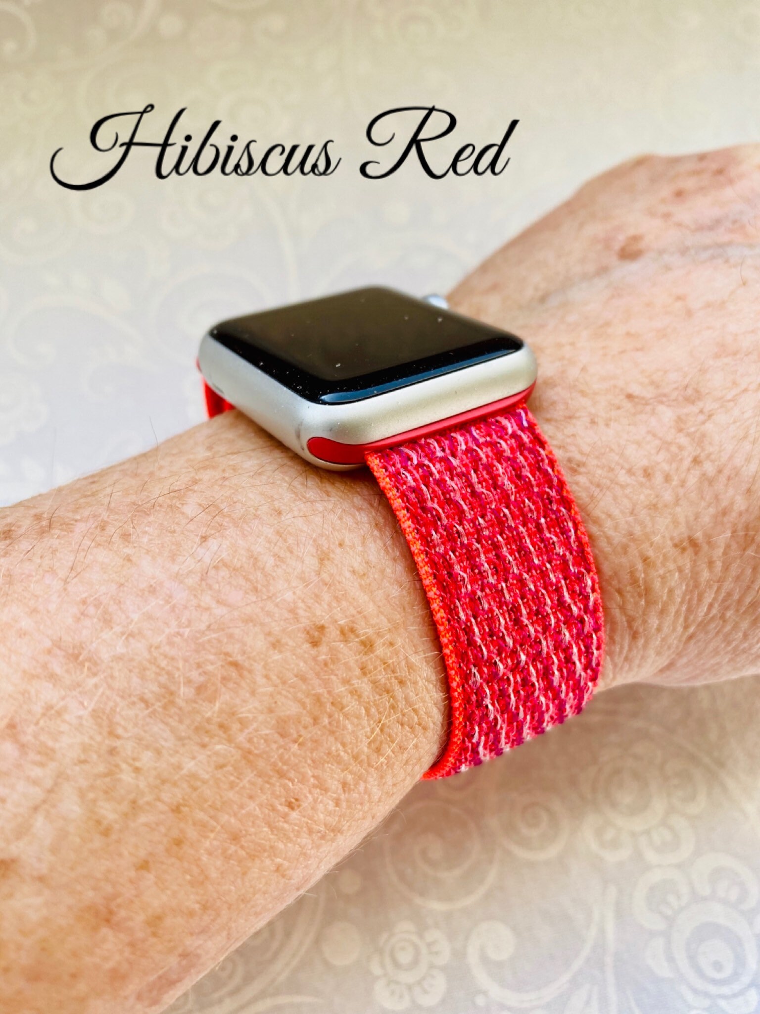 apple watch hibiscus