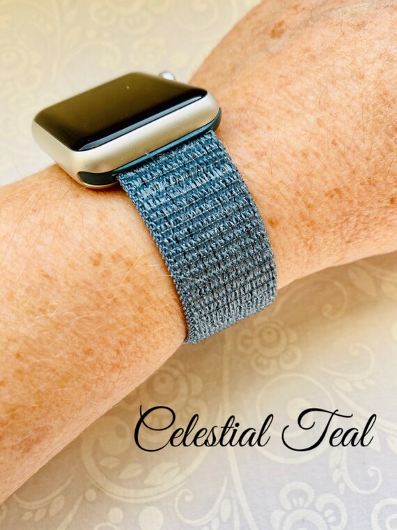 celestial teal apple watch