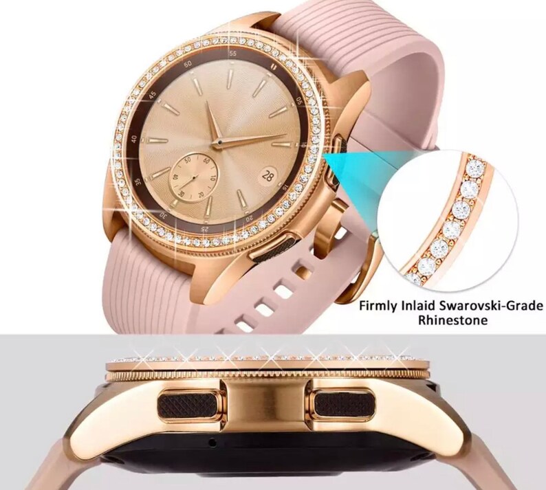 Samsung Galaxy Watch Case 42MM Bezel Bling Ring Adhesive Cover Etsy