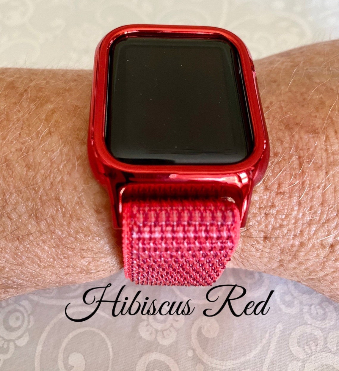 fitbit versa ruby red band