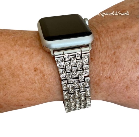 Diamantes Iwatch Imitacion Correa De Apple Watch Con Diamantes De