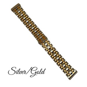 Stainless Steel 20MM Watchband Compatible with Fitbit Versa Watch : Color Options image 5