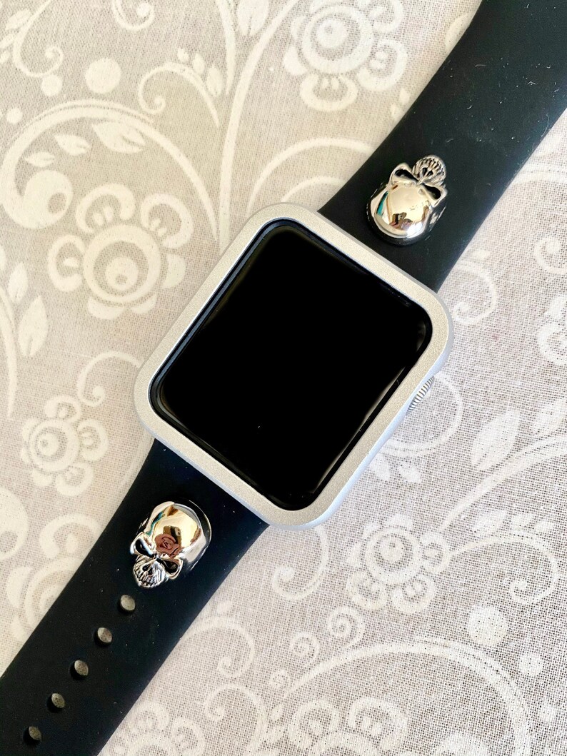 Apple Watch Bandblack Silicone Watch Band 38/40/41MM Etsy