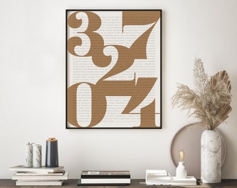 37204 Nashville Zip Code Poster