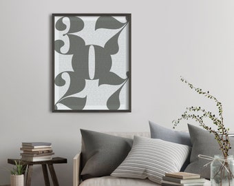37027 Brentwood TN Zip Code Poster
