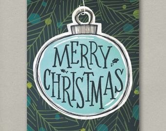 Ornament Christmas Cards Set