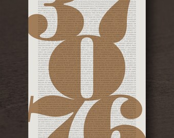 37076 Hermitage Zip Code Print