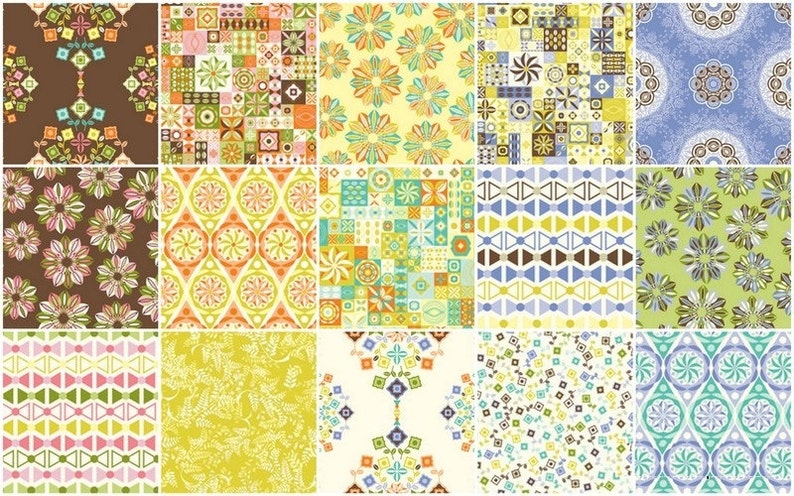 Power Pop 10 Squares by Jenean Morrison for Free Spirit Fabrics