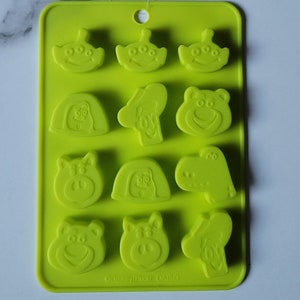 Toy Story Characters Silicone Mold Disney Chocolate Candy Resin