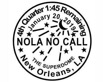 NOLA No Call Water Meter (SVG & PNG files)