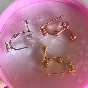 Interchangeable clip on earrings attachment
