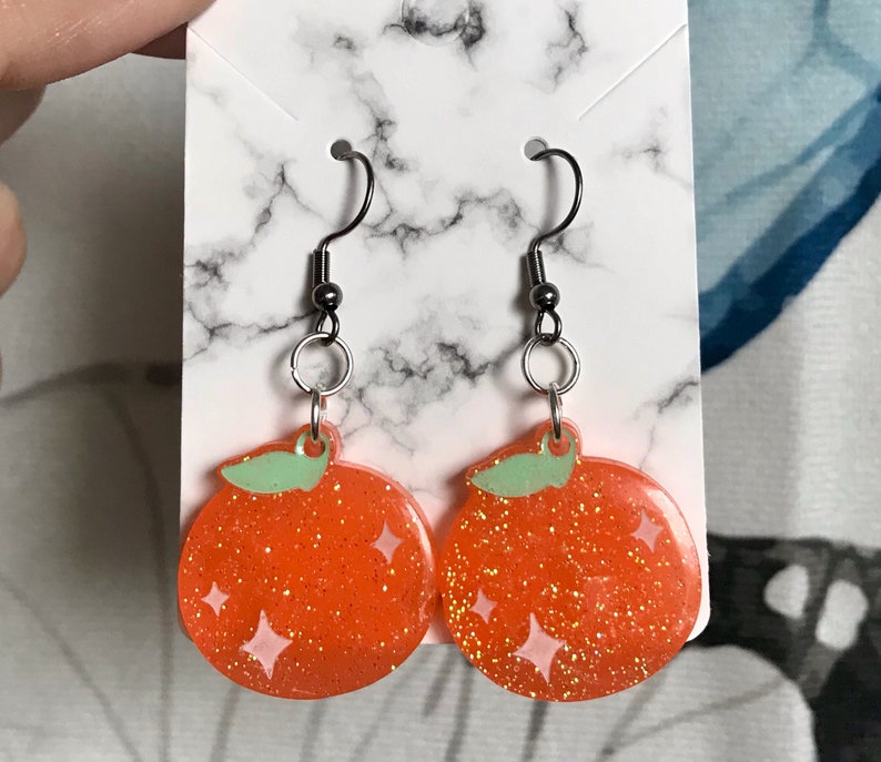 Fruit earrings