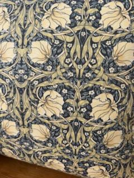 William Morris - Pimpernel - Bullrush / Schiefer - Kissenbezug Designer Kissenüberwurf Home Decor - Österreich