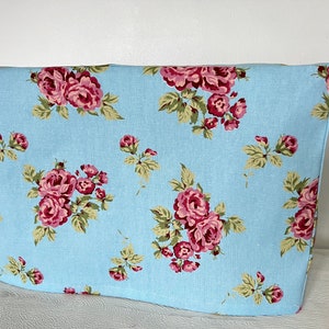 Sewing Machine Cover/Dust Cover / Shabby Chic / Blue Floral / Sewing Accessory