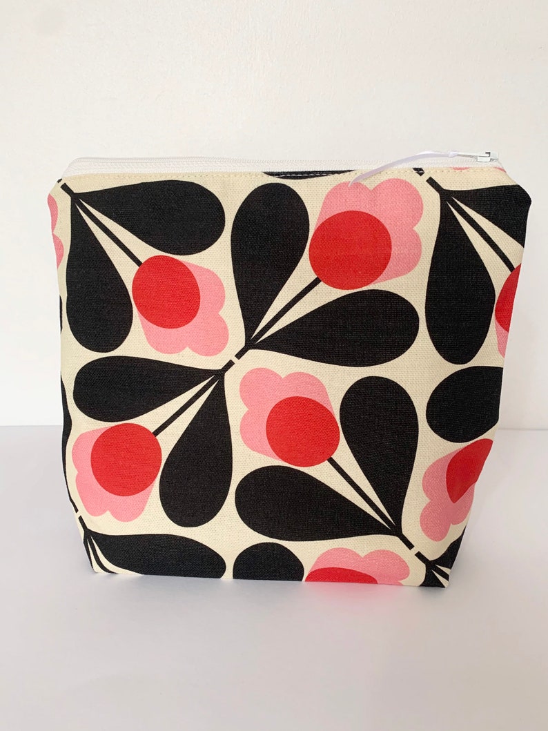 Orla Kiely / Make up Bag / Toiletry Bag / Choice of Fabrics/ Etsy UK