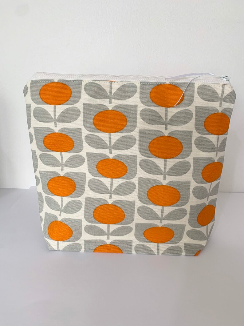 Orla Kiely / Make up Bag / Toiletry Bag / Choice of Fabrics/ Etsy UK