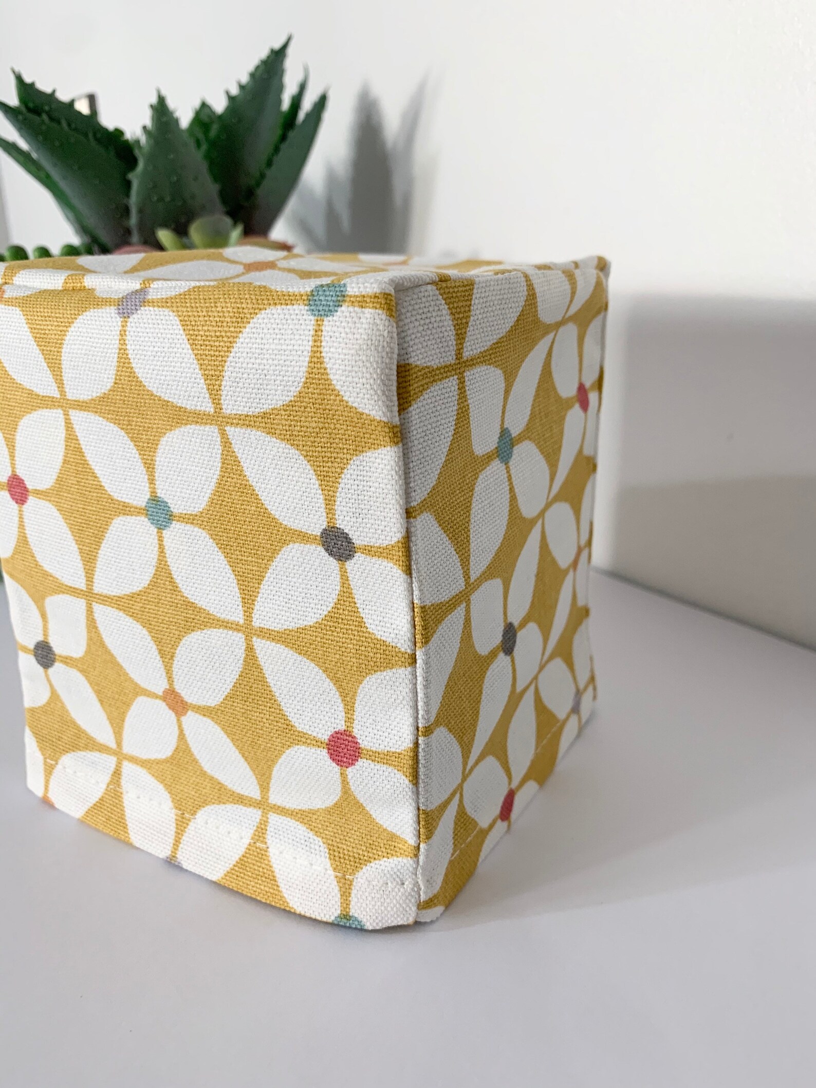 Handmade Fabric Tissue Box Cover / Home Decor / Choice of Fabrics