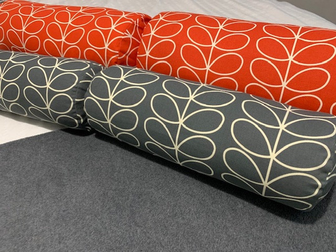 Scandinavian Fabic / Bolster Cushion / Gifts / Cushions / 3 Sizes