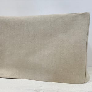 Natural Cream Fabric / Sewing Machine Cover / Dust Cover / Machine Cover