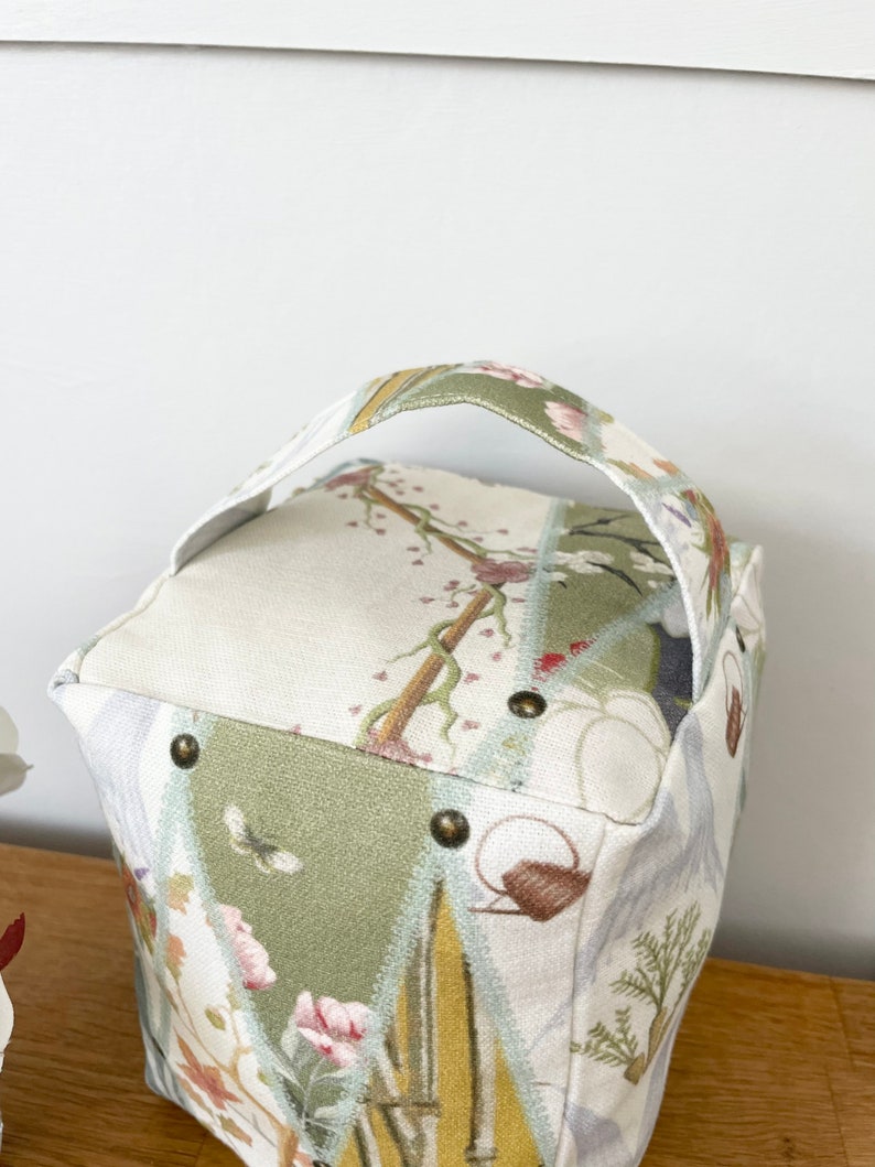 Angel Strawbridge Fabric Door Stop / Escape to the Chateau/ Etsy UK