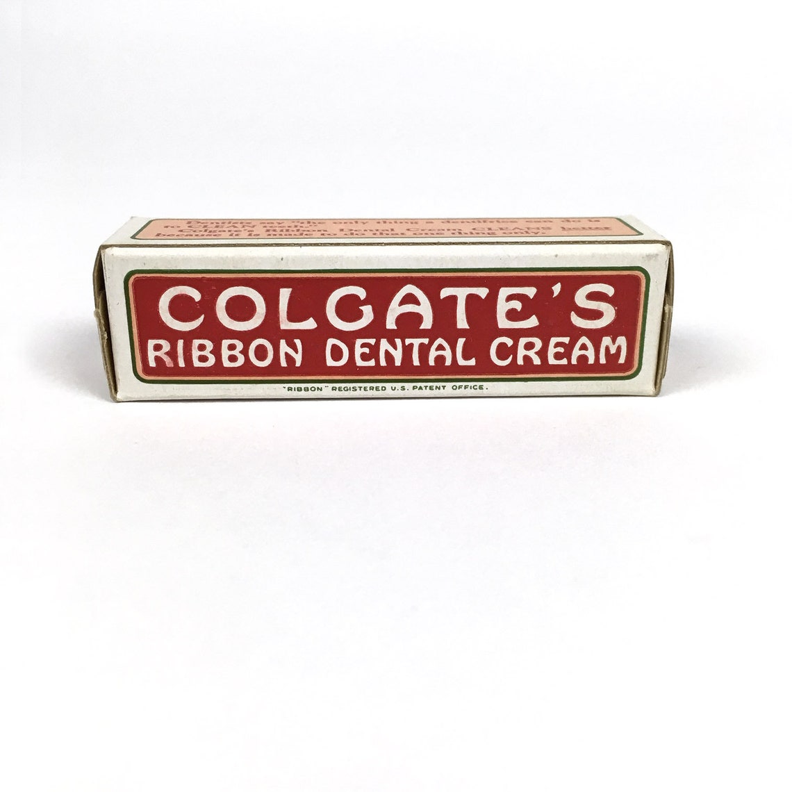 Colgate's Ribbon Dental Cream Sample 1927 Etsy