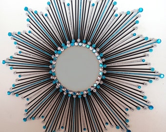 Jeweled Wall Mirror