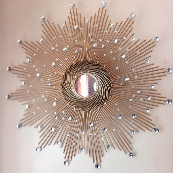 Sunburst Handheld Mirror