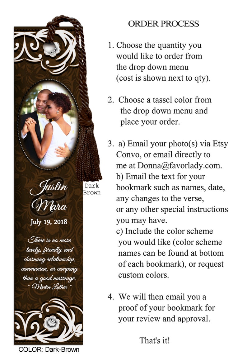 Laminated Gift Thank You Wedding Hairdresser Gift Other Gift