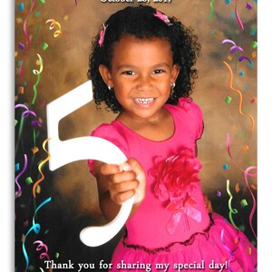 Personalized Birthday Photo Magnet