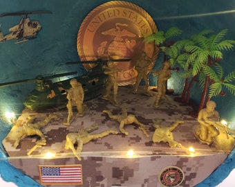 Marines Diorama